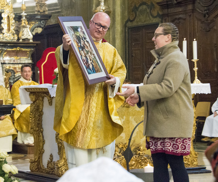 Varallo: Festa patronale di San Gaudenzio festeggiata con il restauro di un’importante tela