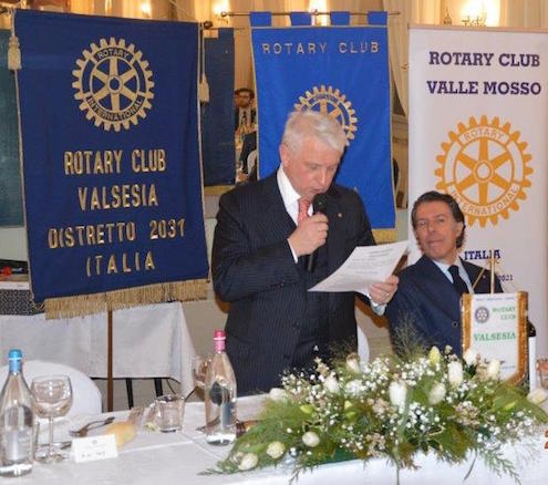 Presidente Nazionale Giovani Imprenditori e Vicepresidente Confindustria, Marco Gay, Ospite al Rotary Valsesia