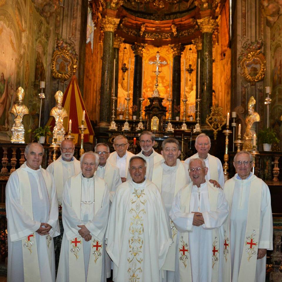 al Sacro Monte per celebrare il 50° di ordinazione sacerdotale (28 giugno 1967- giugno 2017).