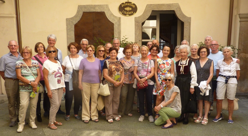 Visita di un Gruppo Valtellinese in Biblioteca a Varallo