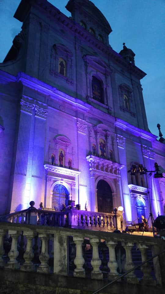 Concerto di Branduardi nella piazza del Santuario